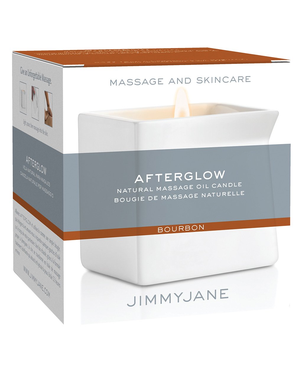 Jimmyjane Massage Candle Bourbon - General Merchandise - Candles/Aroma