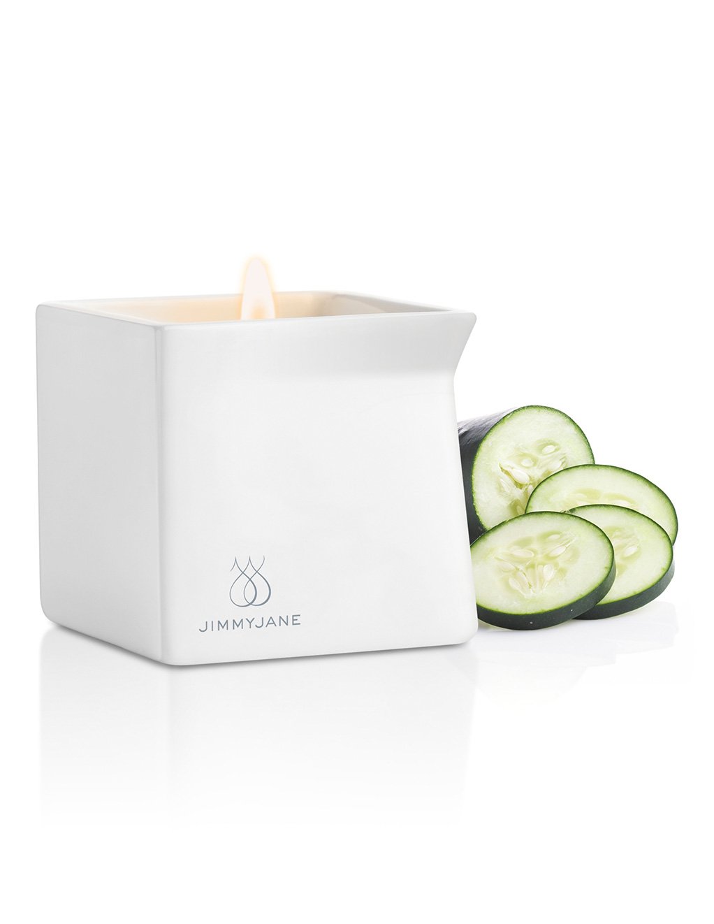 Jimmyjane Massage Candle Cucumber Water - General Merchandise - Candles/Aroma