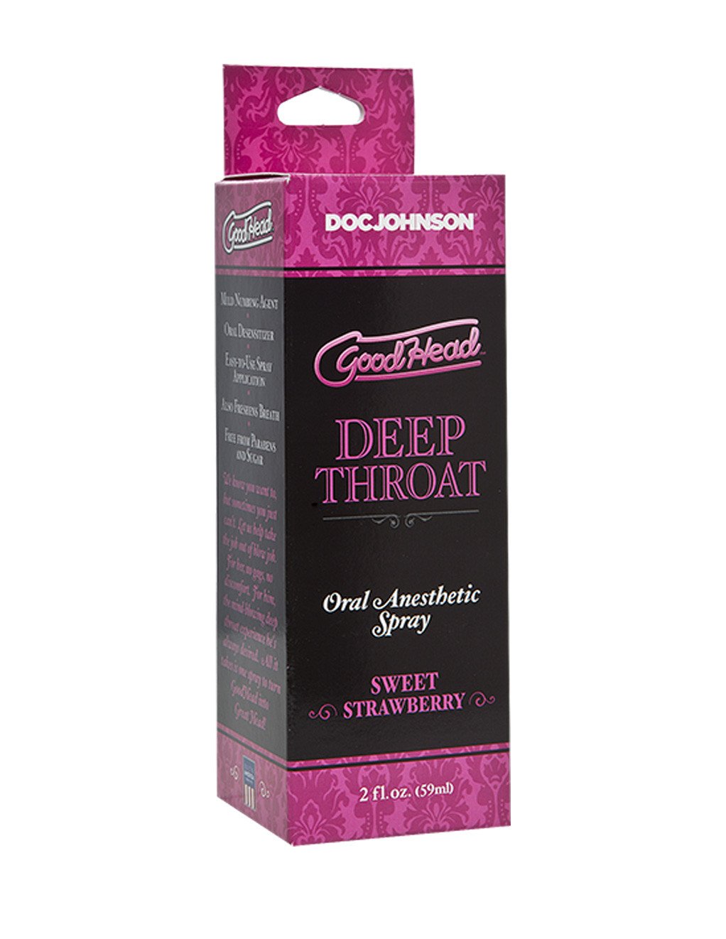 Goodhead Deep Throat Desensitizing Spray Strawberry - Personal Care - Enhancement