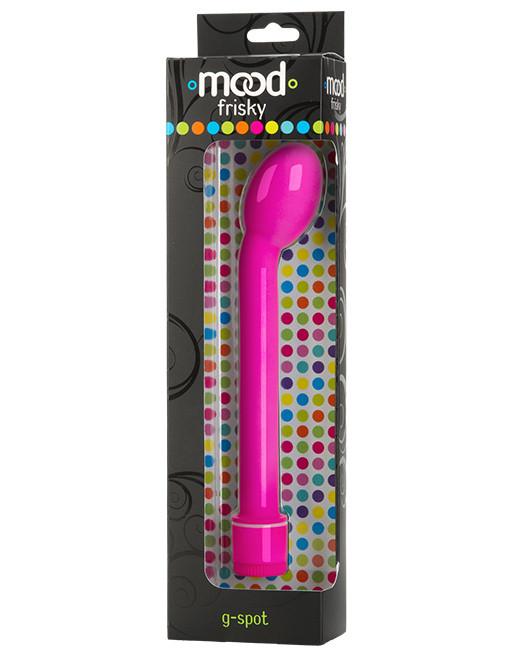 Mood by Doc Johnson Frisky Gspot Vibrator Pink box