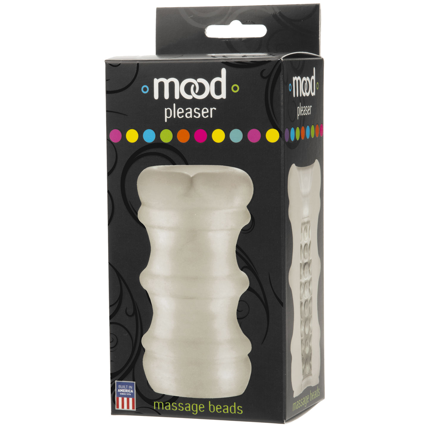 Doc Johnson UltraSkyn Stroker Massage Beads Masturbator - Frost