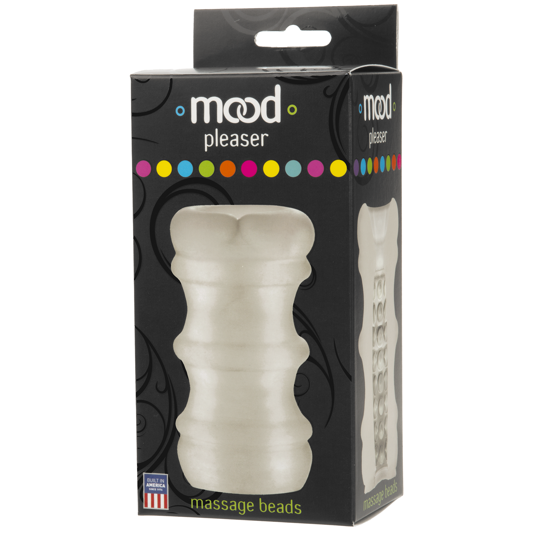 Doc Johnson UltraSkyn Stroker Massage Beads Masturbator - Frost