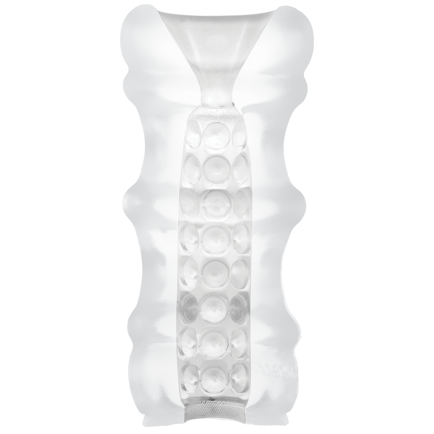 Doc Johnson UltraSkyn Stroker Massage Beads Masturbator - Frost
