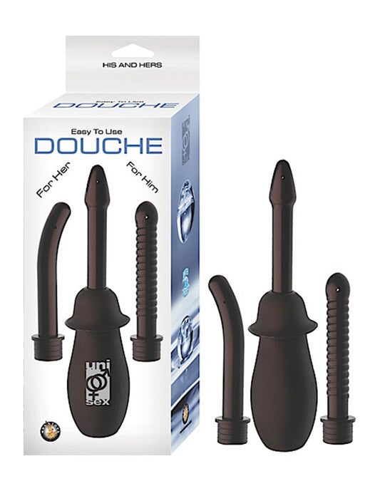 Nasstoys Silicone Unisex Douche Black - Personal Care - Hygiene