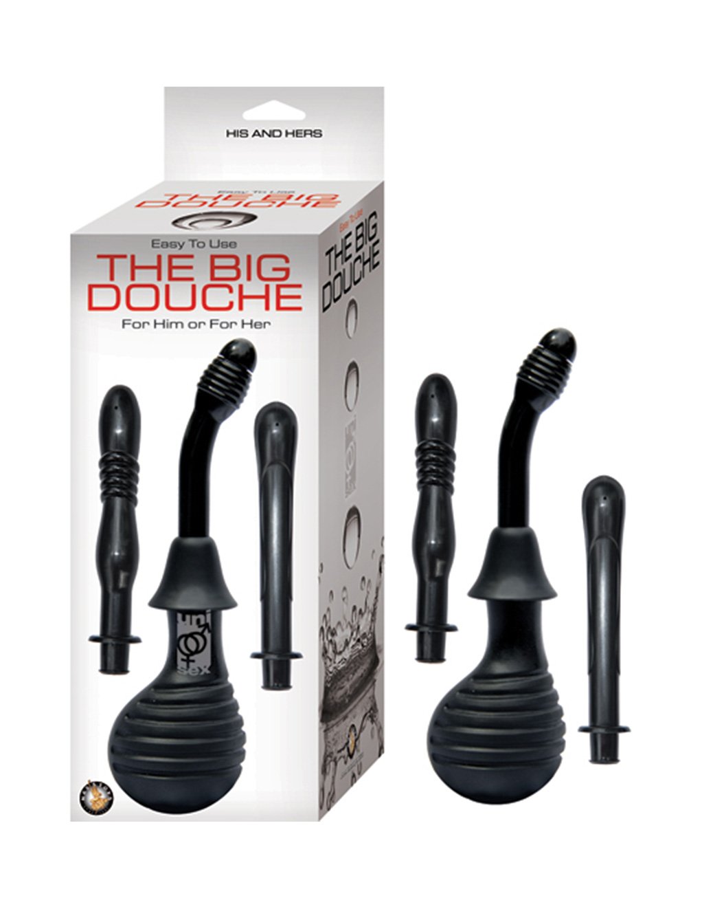 The Big Douche Silicone Black - Personal Care - Hygiene