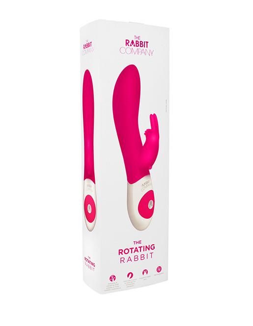 The Rabbit Company Rotating Vibrator Pink - Novelties - Dual/Multi