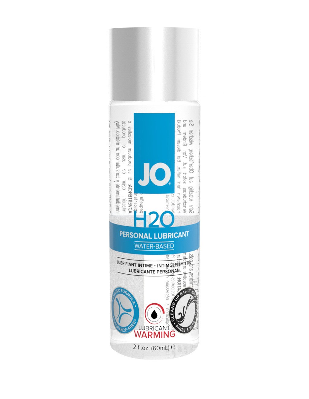 Jo H2O Warming Personal Lubricant 2oz