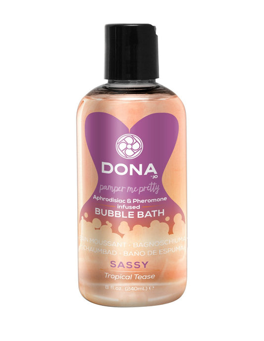 Dona by Jo Aphrodisiac & Pheromone Infused Bubble Bath Sassy Tropical Tease 8oz
