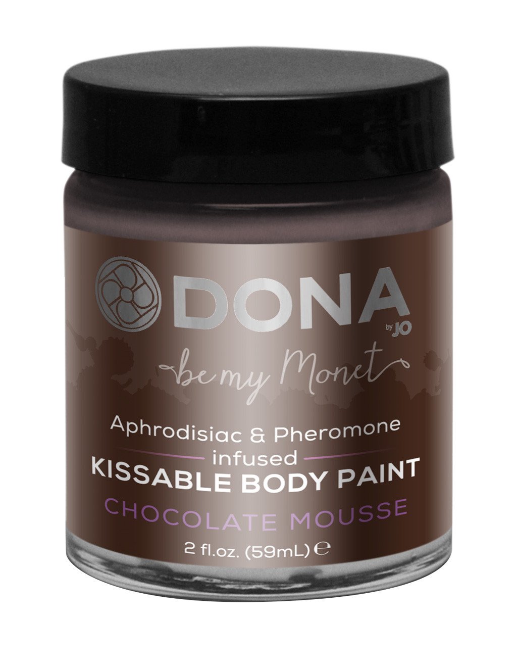Dona by Jo Aphrodisiac & Pheromone Infused Kissable Body Paint Chocolate 2oz