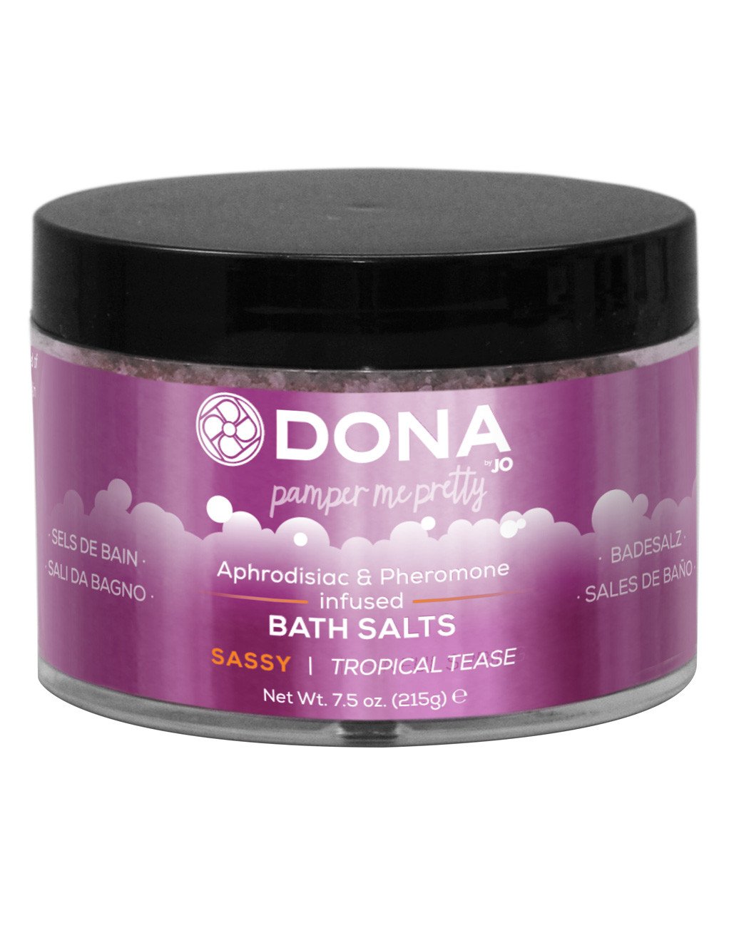 Dona by Jo Aphrodisiac & Pheromone Infused Bath Salts Sassy Tropical Tease