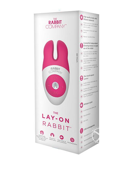 The Rabbit Company Lay-on Vibrator Pink