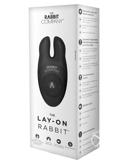 The Rabbit Company Lay-on Vibrator Black Package