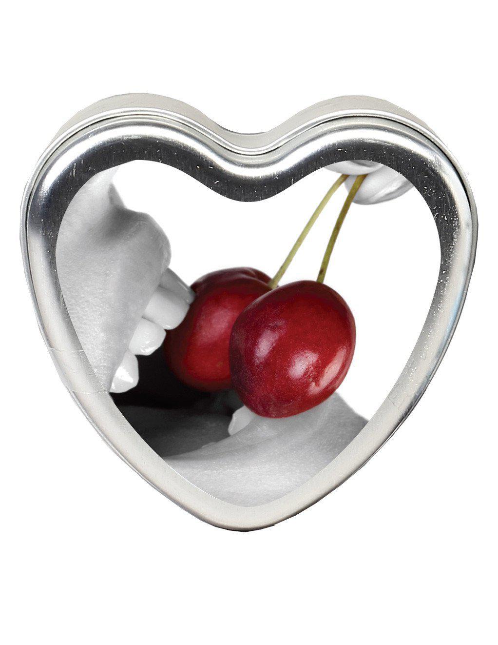 Earthly Body Edible Massage Candle Cherry