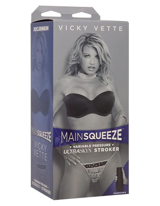 Main Squeeze Vicky Vette Pocket Pussy Masturbator Package