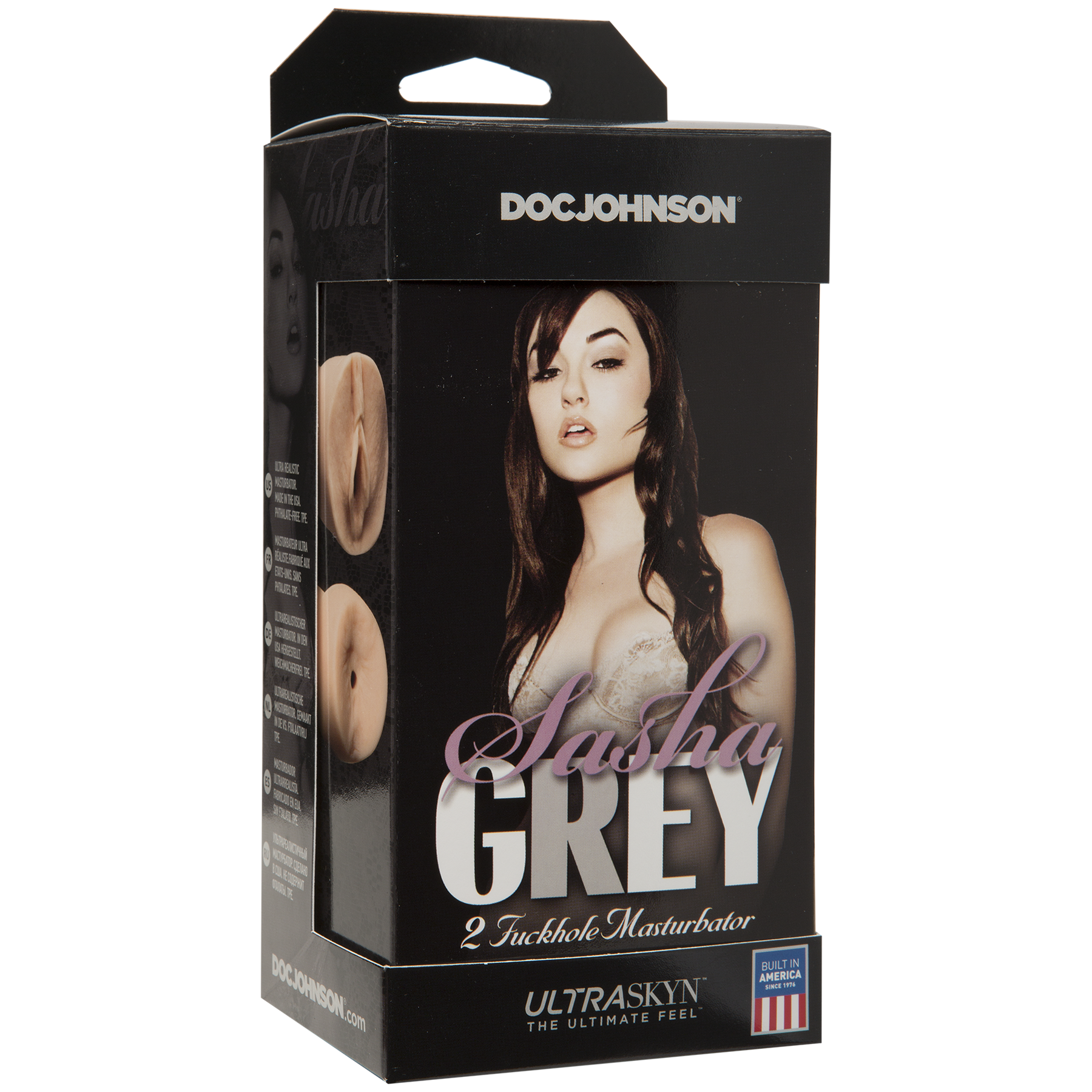 Sasha Grey by Doc Johnson UltraSkyn Two Fuckhole Masturbator