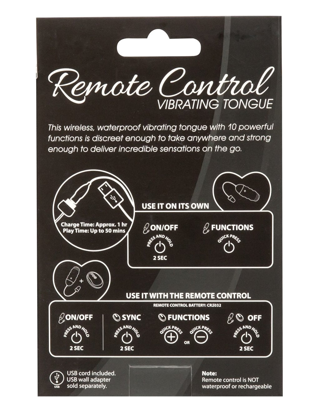 Simple & True by BMS Factory Remote Control Vibrating Tongue