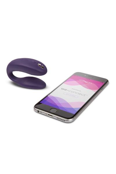 We-Vibe Sync Adjustable Couples' Vibrator Purple - Novelties - Massager