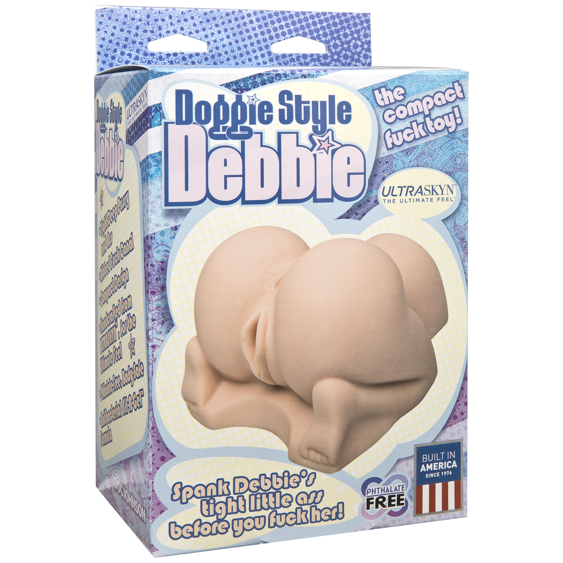 Doc Johnson Doggie Style Debbie UltraSkyn Masturbator White
