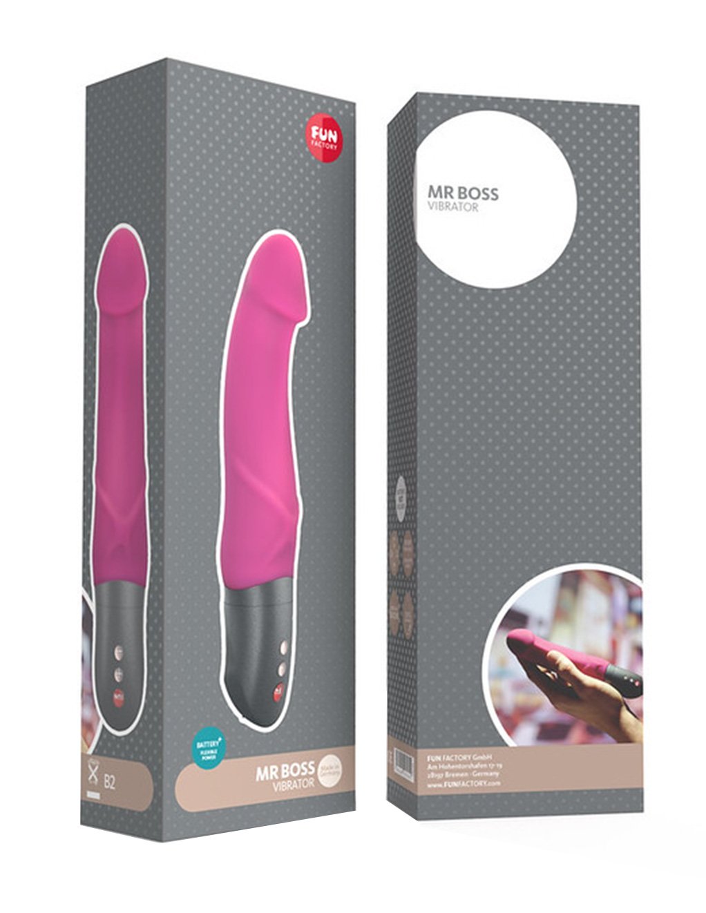 Fun Factory Mr Boss Hybrid Vibrator - Novelties - Massager