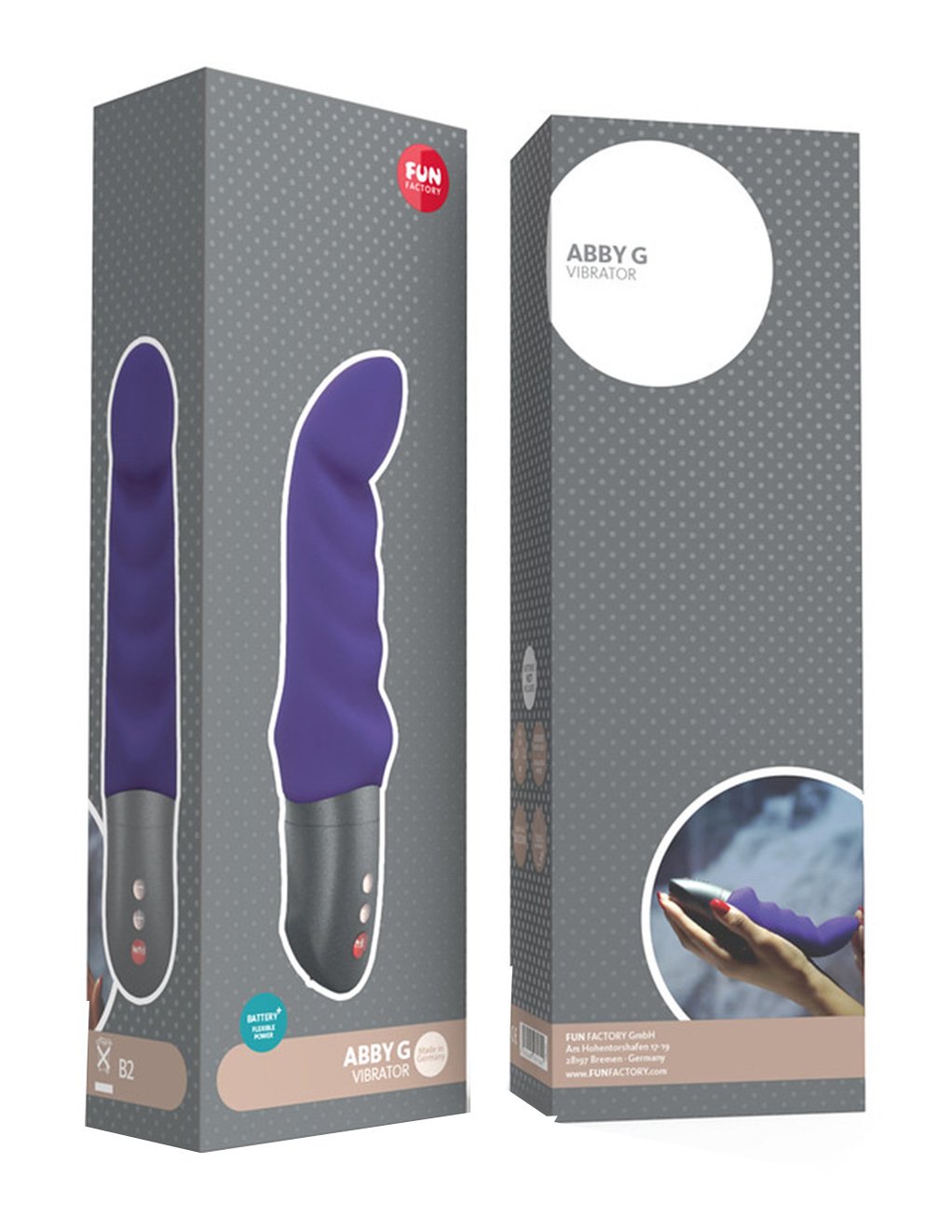 Fun Factory Abby G Hybrid G-Spot Vibrator - Novelties - G Spot