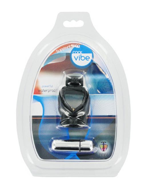 Trinity Vibes Support Sling Cock Vibe - Fetish BDSM - Cock & Ball