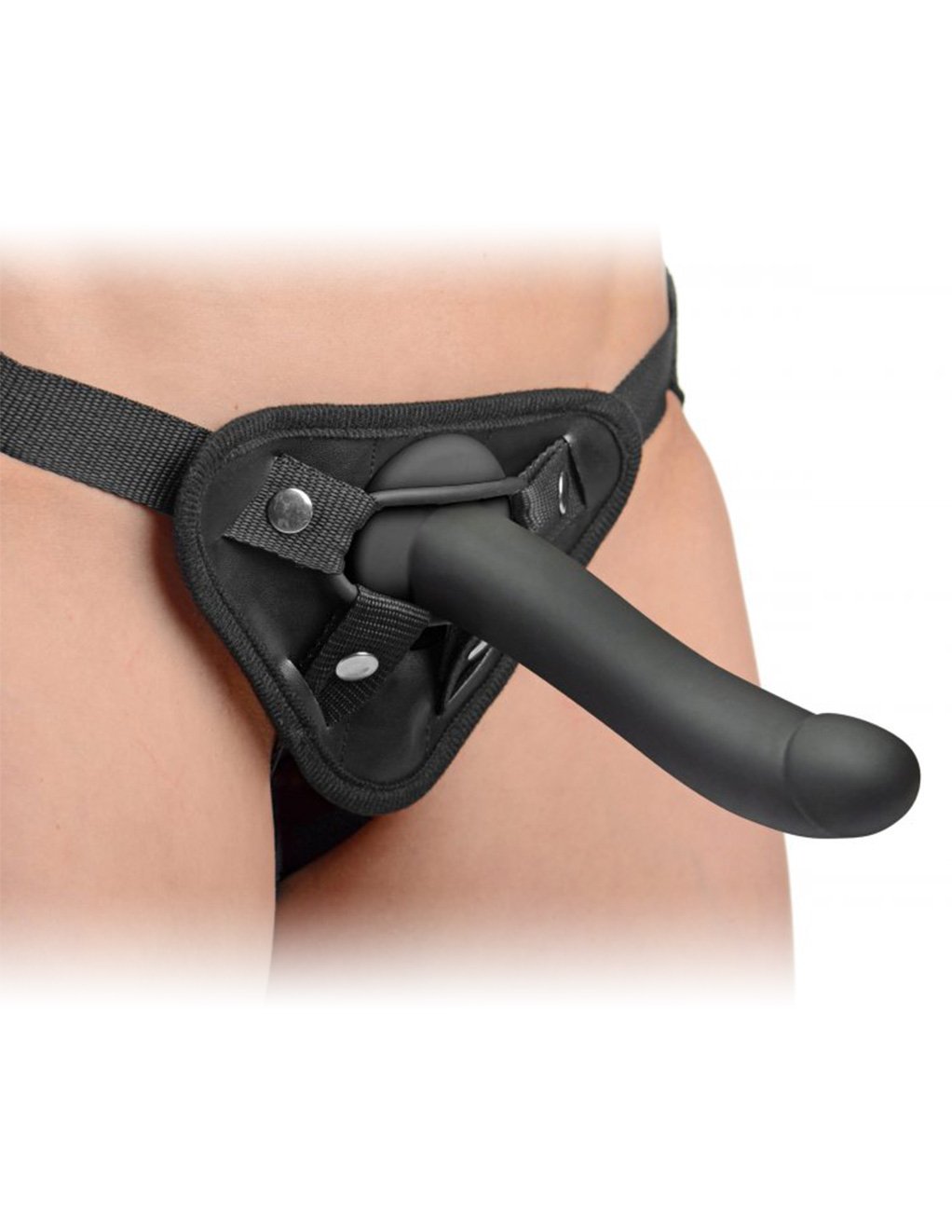 Strap U Onyx Vibrating Silicone G-Spot Dildo