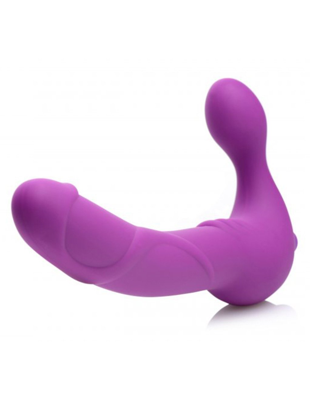 Strap U Royal Revolver Vibrating Strapless Silicone Strap On Dildo