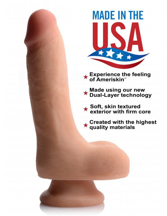USA Cocks 7 Inch Ultra Real Dual Layer Dildo