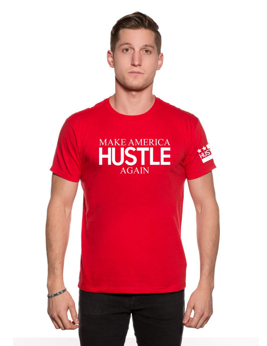 Hustler Make America Hustle Again Red Tee