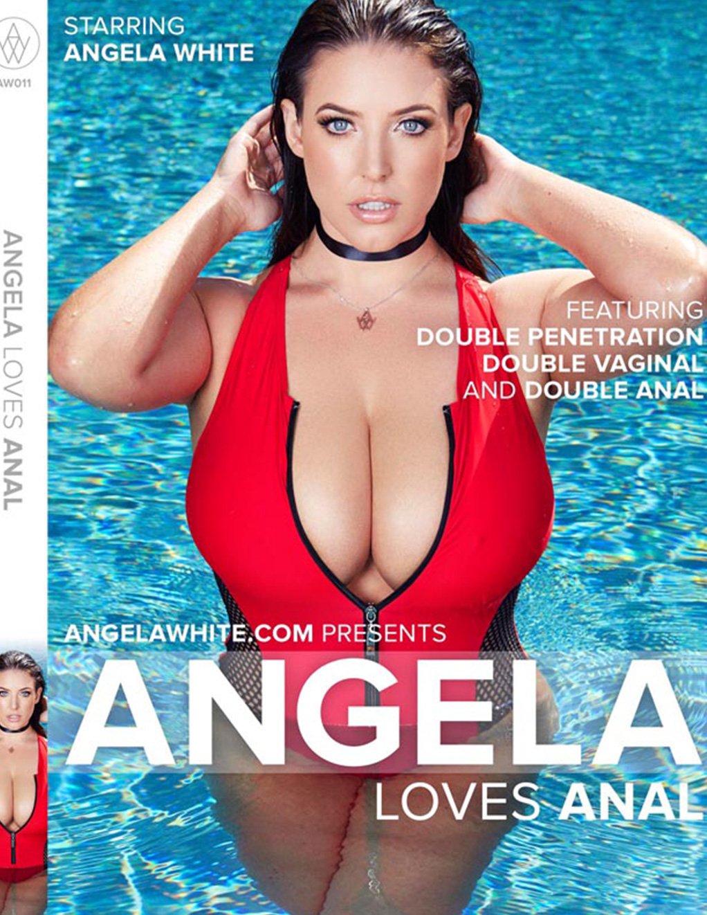 Angelawhite.com Angela Loves Anal - Adult DVD - All Sex