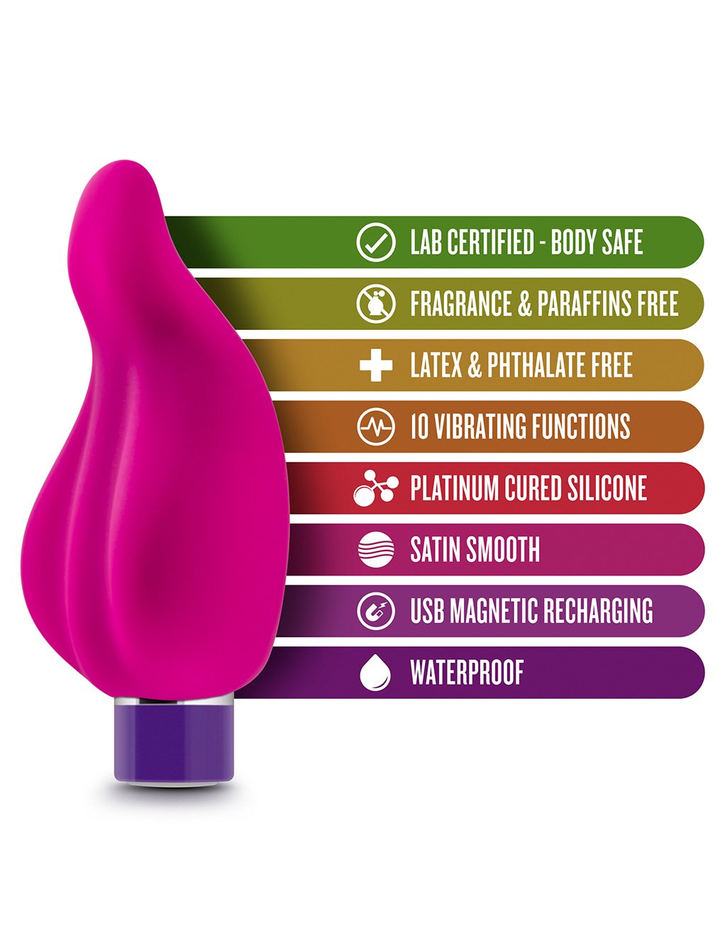 Aria by Blush Novelties Hot Tongue Rechargeable Bullet Kit