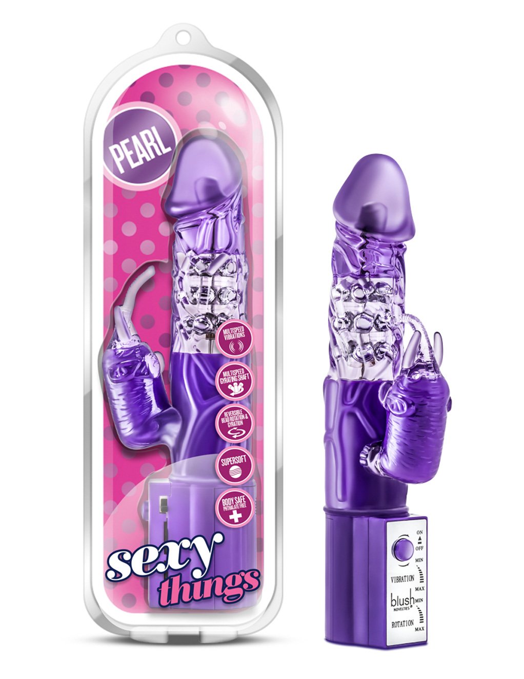 Sexy Things by Blush Novelties Pearl Rabbit Vibe