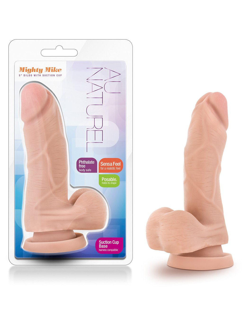 Blush Au Naturel Mighty Mike Dildo