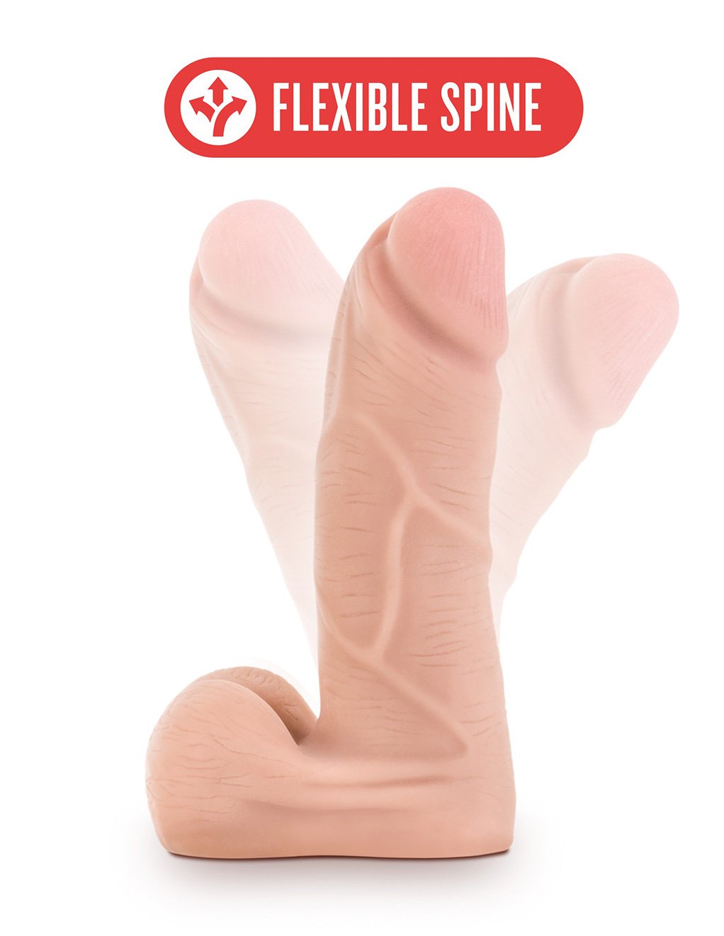 Blush X5 Plus with Flexible Spine Dildo