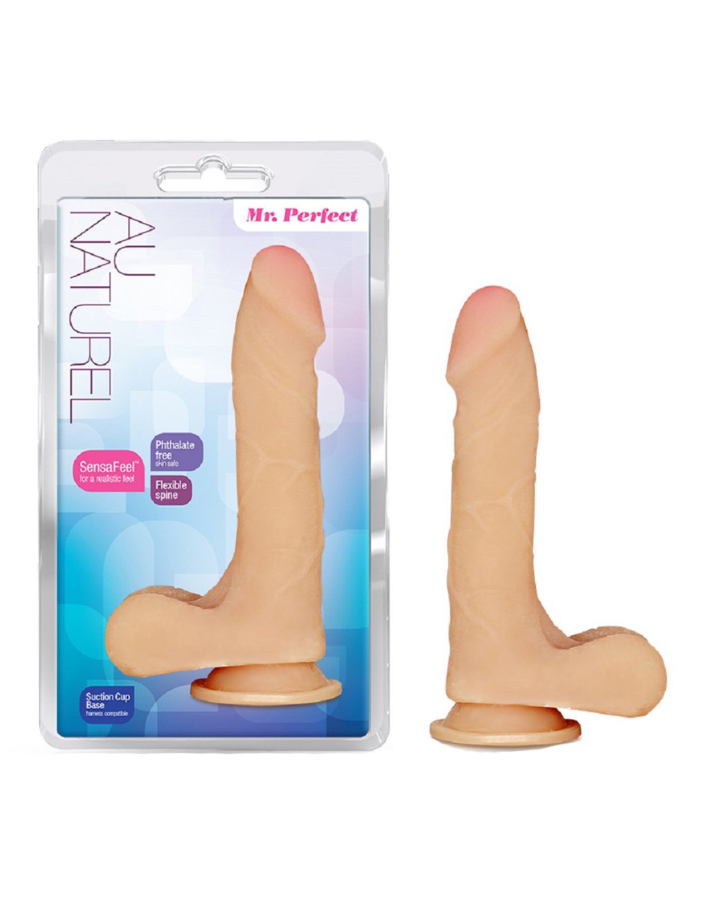Blush Au Naturel Mr. Perfect Dildo - Novelties - Dildo