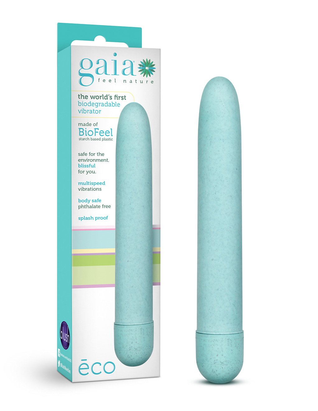 Gaia by Blush Novelties Eco Aqua Vibrator