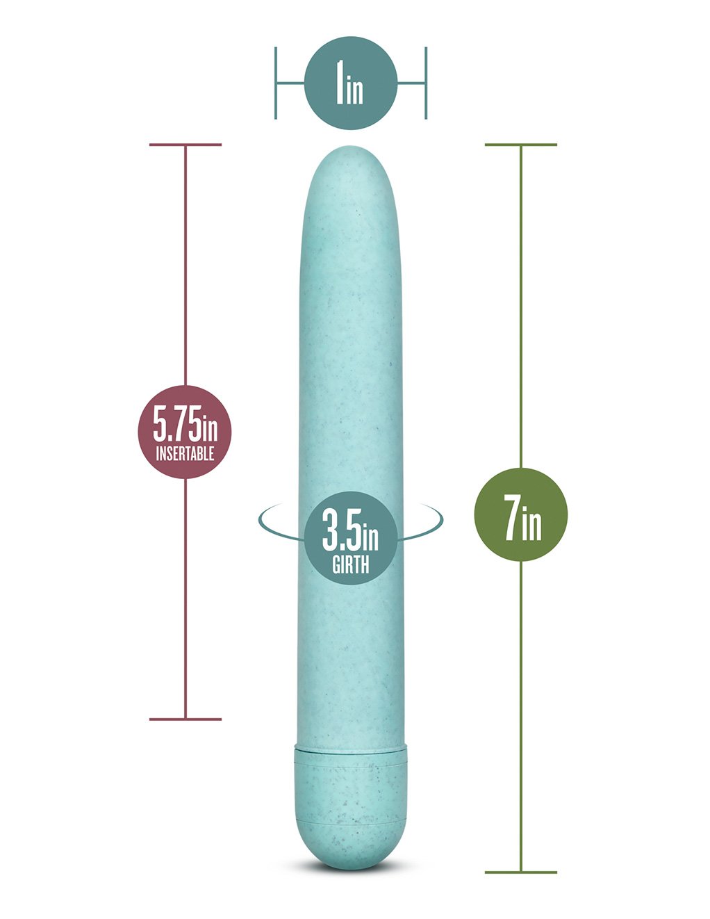 Gaia by Blush Novelties Eco Aqua Vibrator