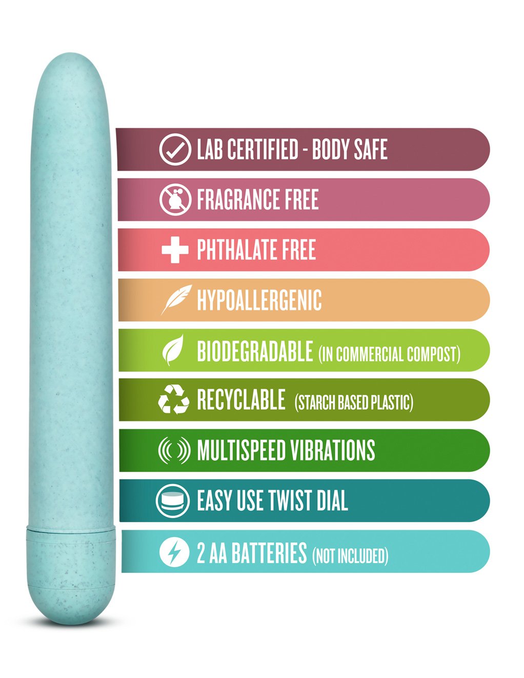 Gaia by Blush Novelties Eco Aqua Vibrator