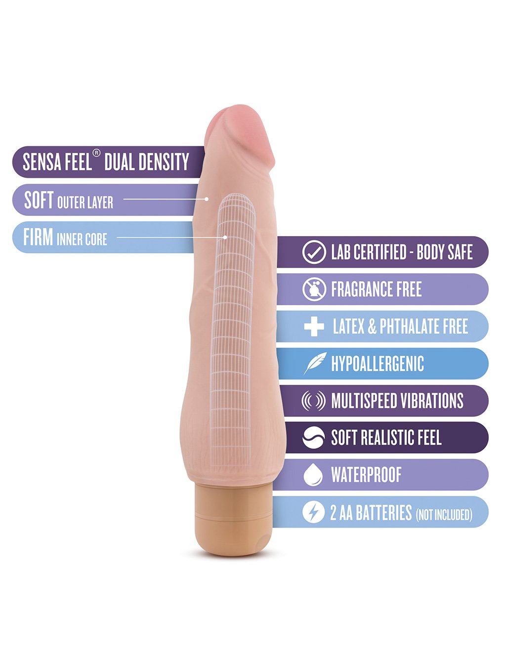 Au Naturel by Blush Novelties Fabien Vibe