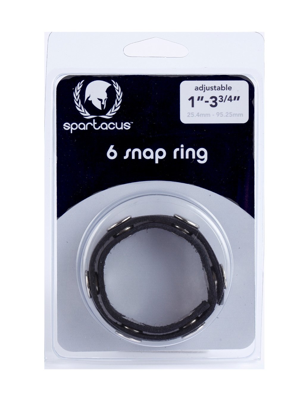 Spartacus 6 Snap Cockring - Fetish BDSM - Cock & Ball