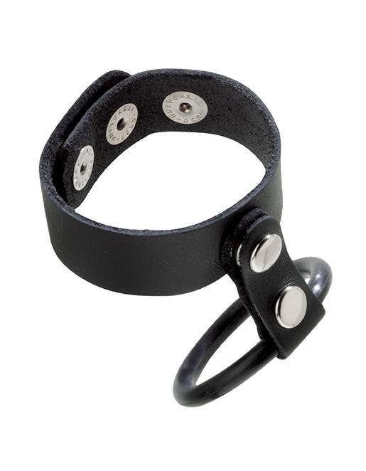 Spartacus Staminator Leather Cockring - Fetish BDSM - Cock & Ball