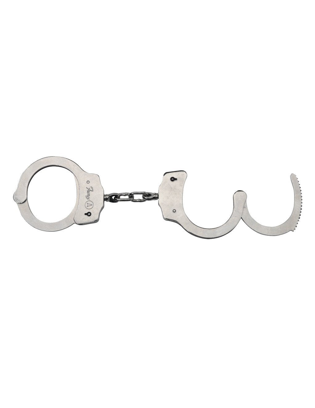Spartacus Dual Lock Nickel Handcuffs