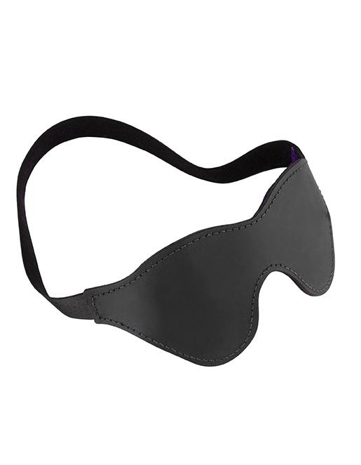 Spartacus Fur Line Blindfold Black - Fetish BDSM - Mask & Hood