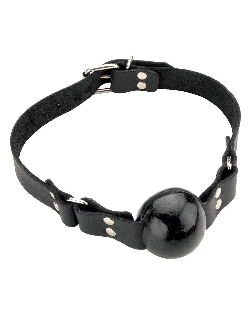 Spartacus Ball Gag with Buckle Black