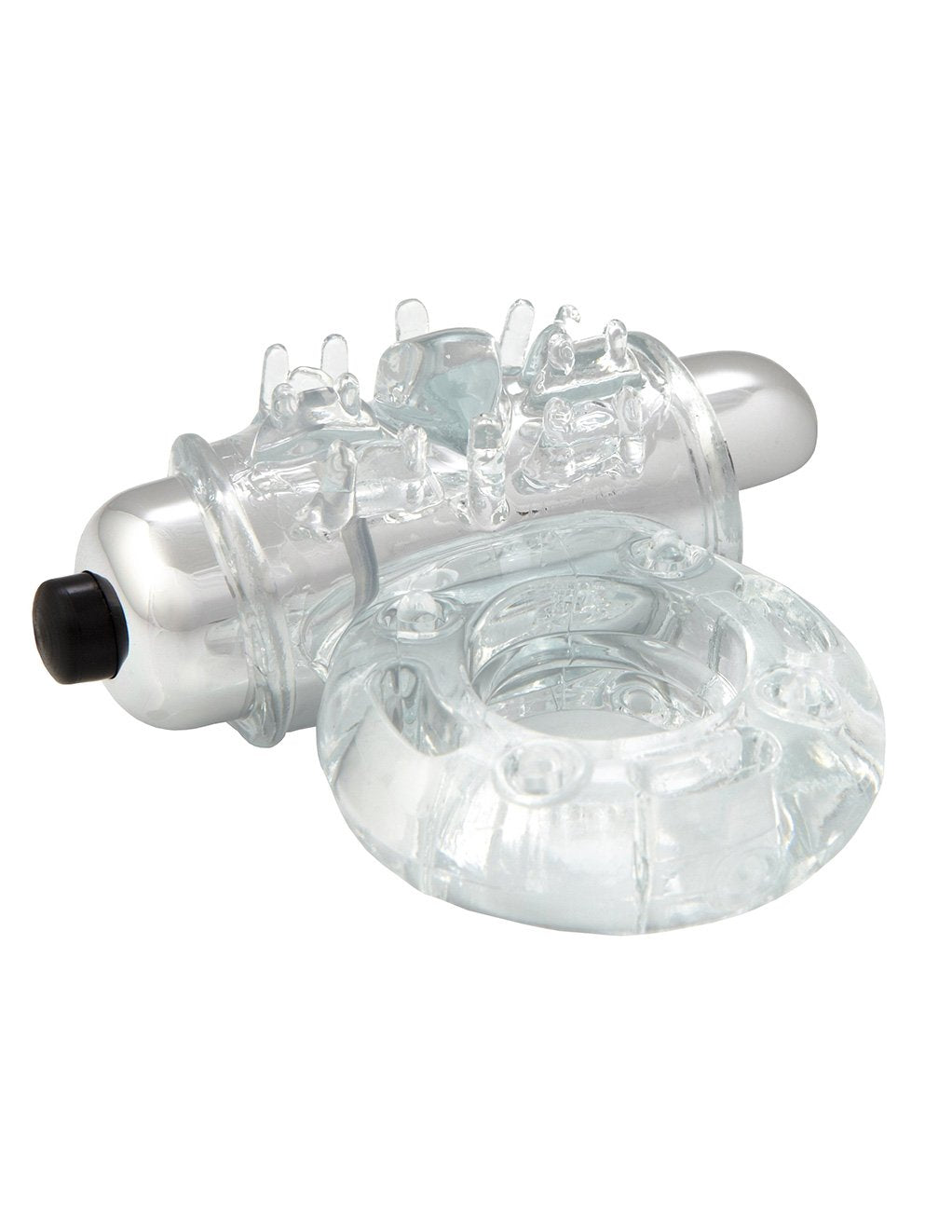 Sensuelle Bullet 7 Function C Ring - Novelties - Cockring