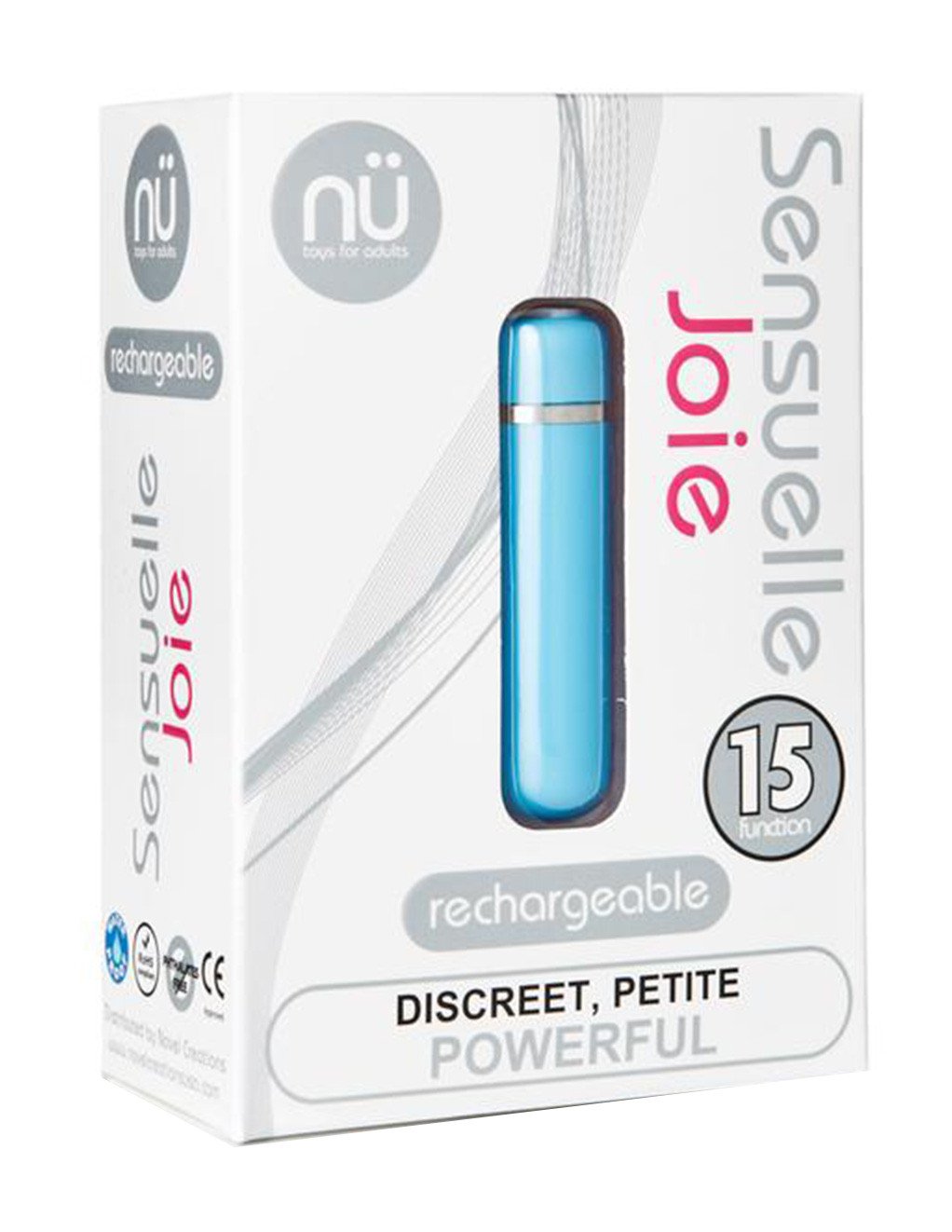 Sensuelle Joie 15 Function Bullet Blue Package