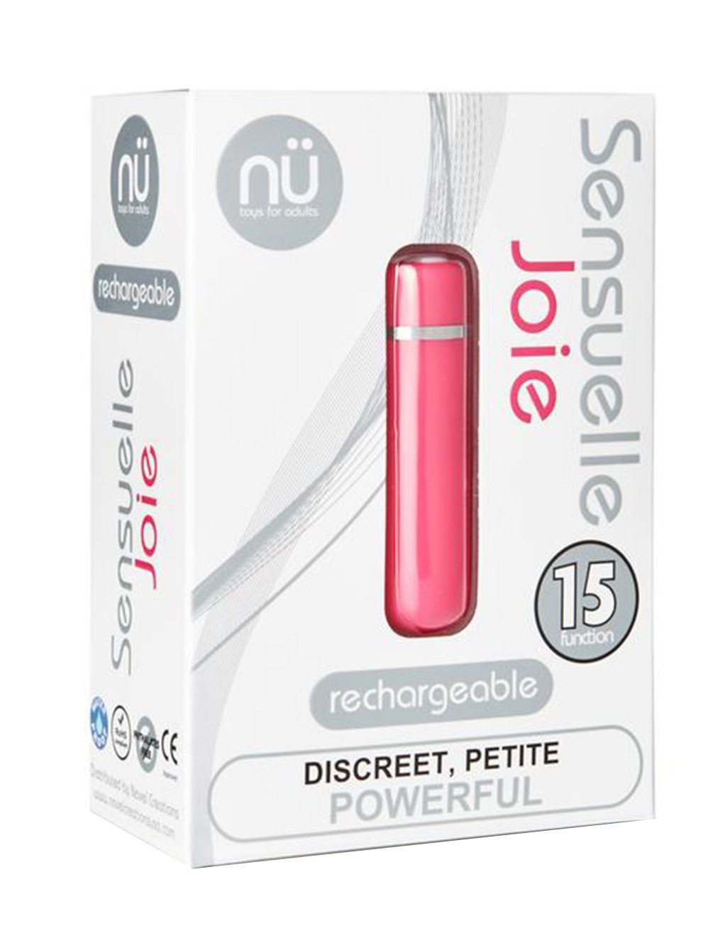Sensuelle Joie 15 Function Bullet Pink Package