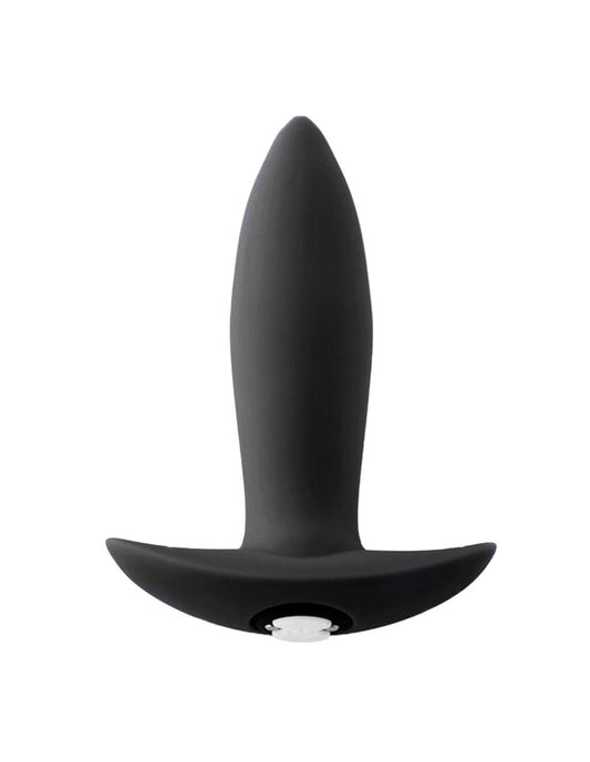 Sensuelle 15 Function Vibrating Mini Plug Black