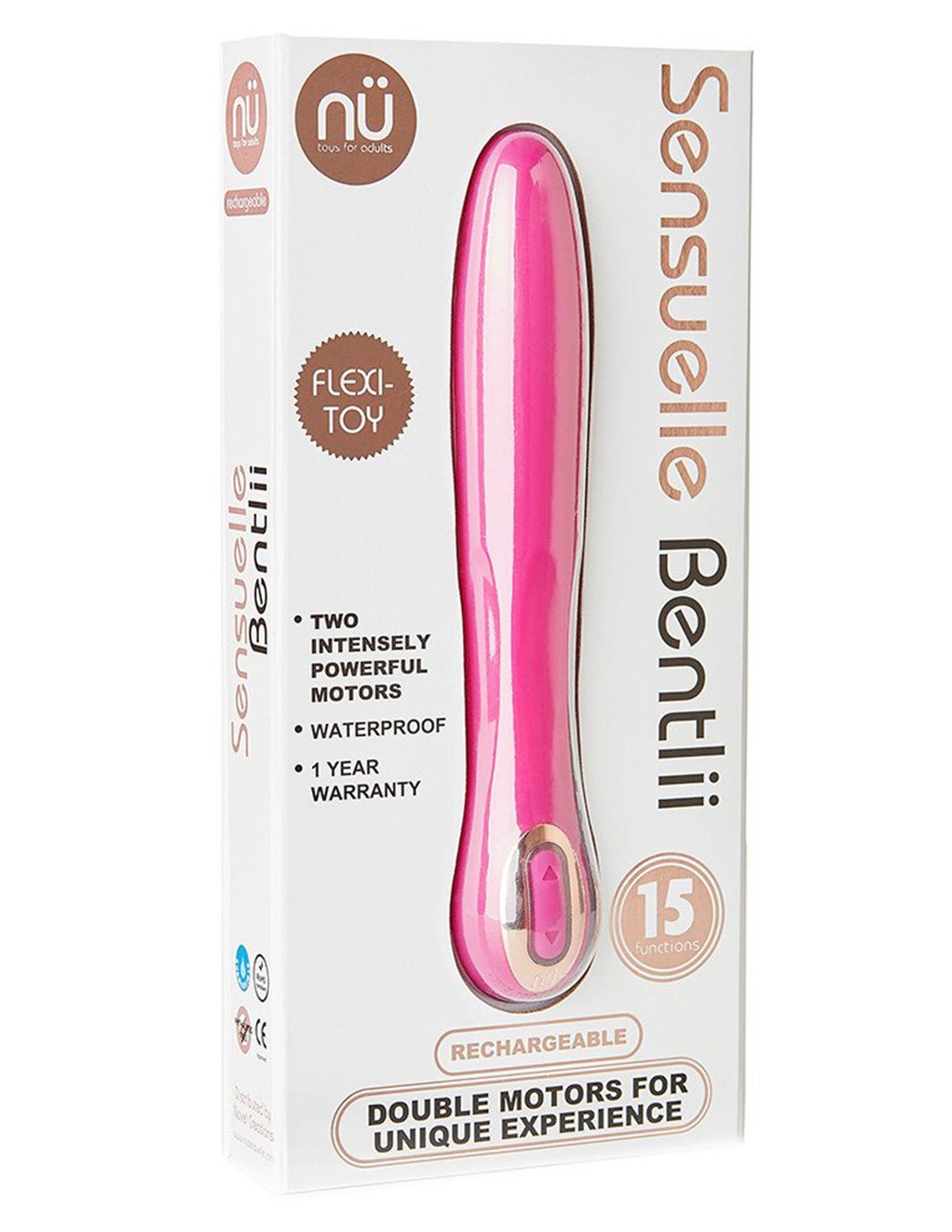 Sensuelle Bentlii 15 Function Vibrator - Novelties - Massager