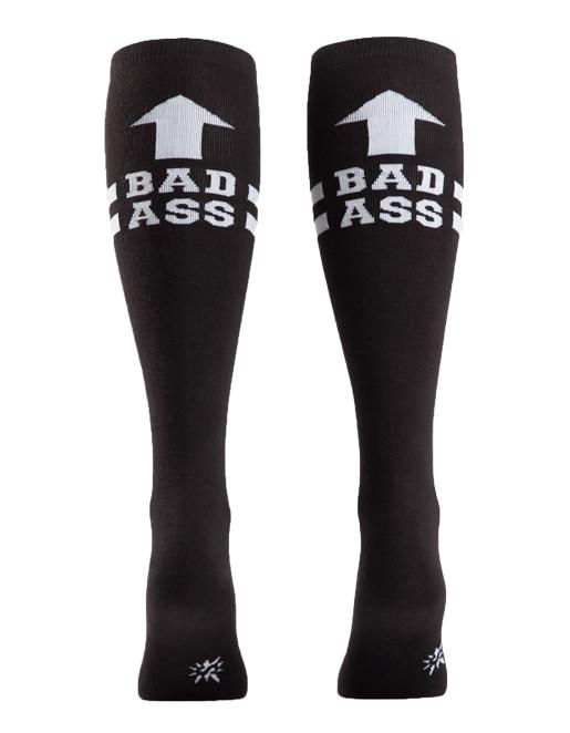 Bad Ass Knee Socks Black - Accessories - Footwear